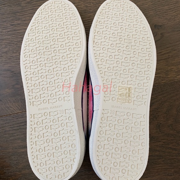 ISABEL MARANT Binkoo Ikat Canvas Sneakers - Picture 11 of 12